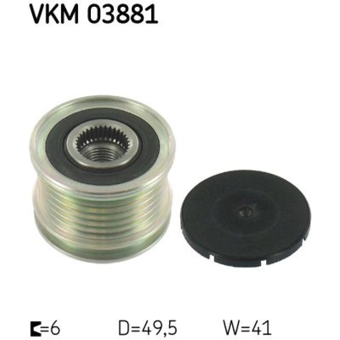 SKF VKM 03881 Generatorfreilauf SKF VKM 03881 Generatorfreilauf