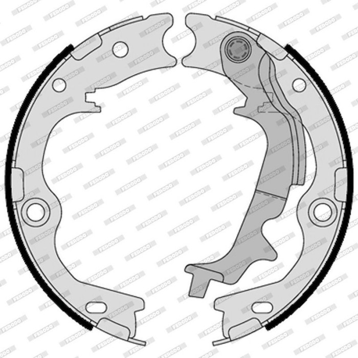 Bremsbackensatz, Feststellbremse FSB4162 Bremsbackensatz, Feststellbremse FSB4162