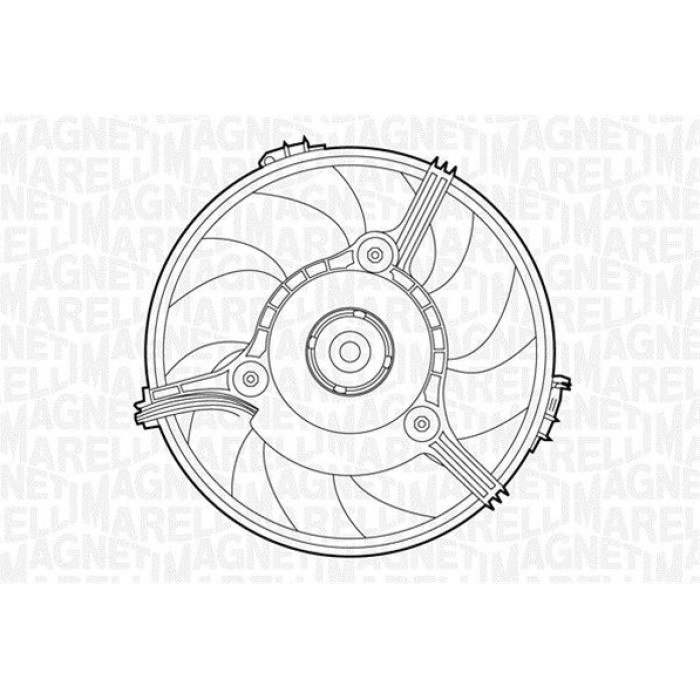 Magneti Marelli 069422263010 Lüfter, Motorkühlung Magneti Marelli 069422263010 Lüfter, Motorkühlung