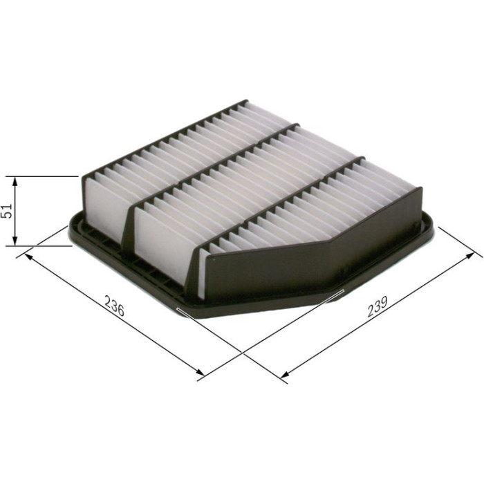 BOSCH F 026 400 192 Luftfilter BOSCH F 026 400 192 Luftfilter