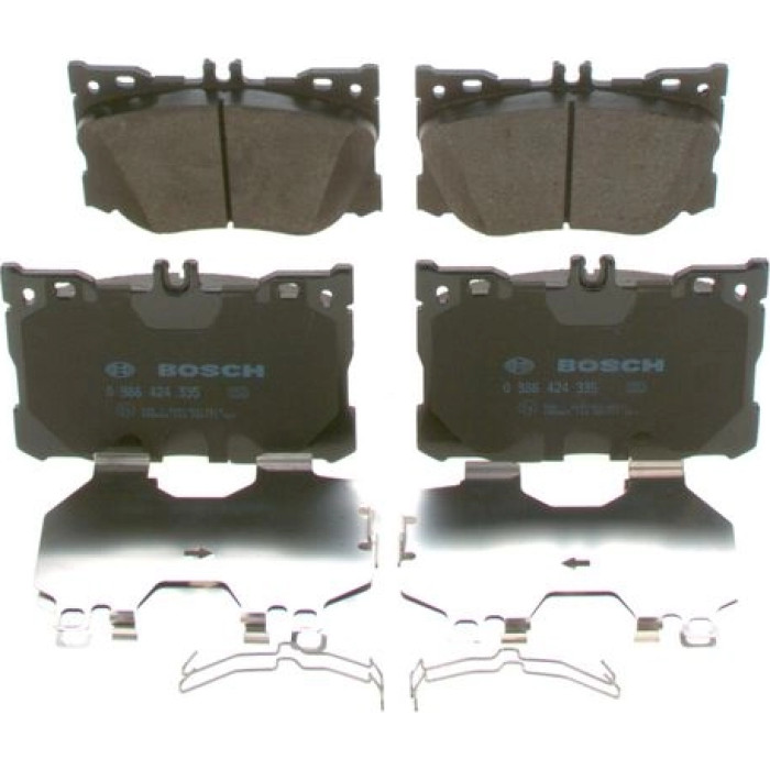 BOSCH 0 986 424 335 Bremsbelagsatz, Scheibenbremse BOSCH 0 986 424 335 Bremsbelagsatz, Scheibenbremse