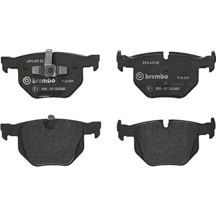 Brembo P 06 039 Bremsbelagsatz, Scheibenbremse PRIME LINE Brembo P 06 039 Bremsbelagsatz, Scheibenbremse PRIME LINE