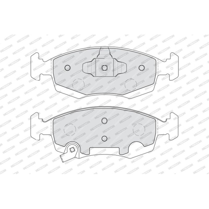 Ferodo FDB4400 Bremsbelagsatz, Scheibenbremse PREMIER ECO FRICTION Ferodo FDB4400 Bremsbelagsatz, Scheibenbremse PREMIER ECO FRICTION