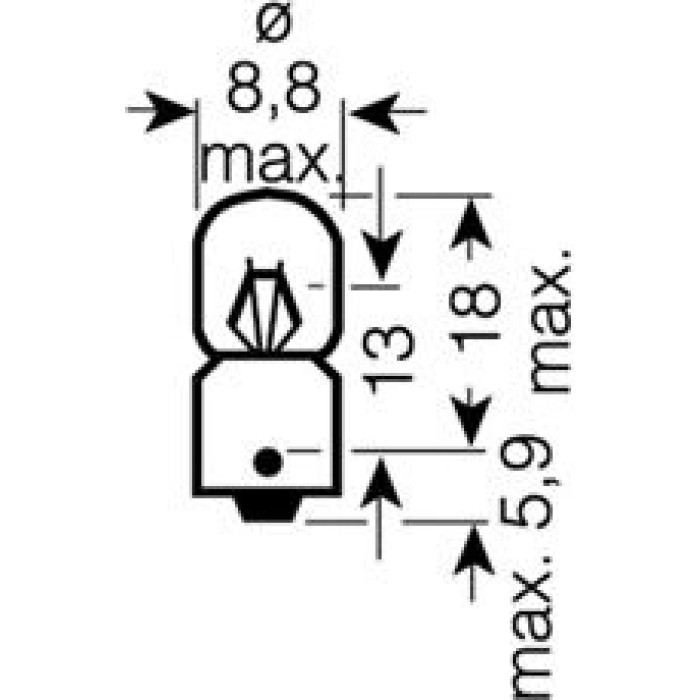 Glühlampe, Innenraumleuchte 3797 Glühlampe, Innenraumleuchte 3797