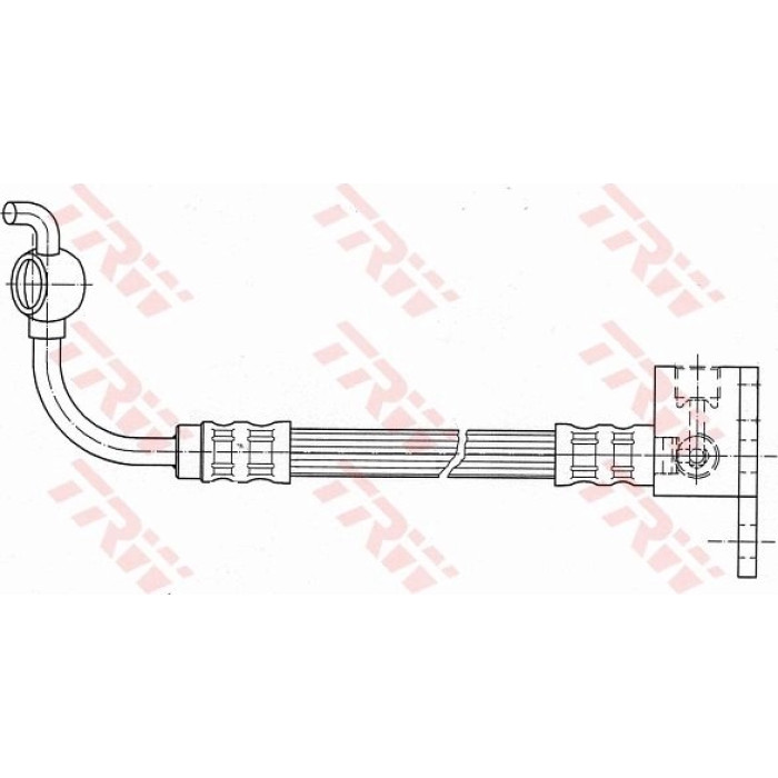 TRW PHD648 Bremsschlauch TRW PHD648 Bremsschlauch