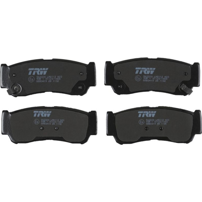 TRW GDB3419 Bremsbelagsatz, Scheibenbremse COTEC