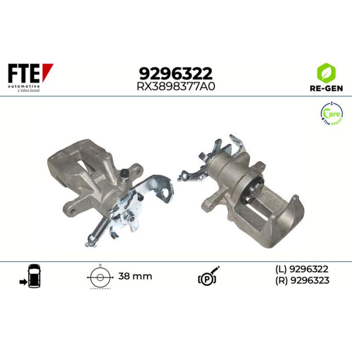 FTE 9296322 Bremssattel