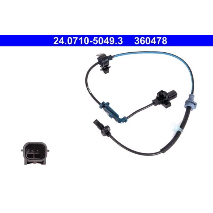 ATE 24.0710-5049.3 Sensor, Raddrehzahl