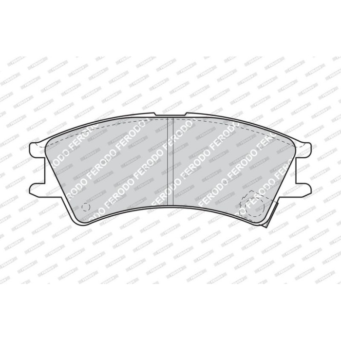 Ferodo FDB1326 Bremsbelagsatz, Scheibenbremse PREMIER ECO FRICTION Ferodo FDB1326 Bremsbelagsatz, Scheibenbremse PREMIER ECO FRICTION