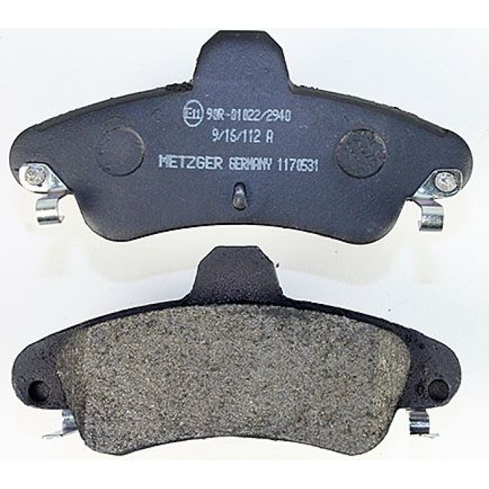 Metzger 1170531 Bremsbelagsatz, Scheibenbremse Metzger 1170531 Bremsbelagsatz, Scheibenbremse