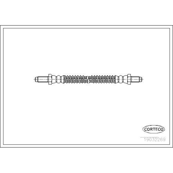 Corteco 19032269 Bremsschlauch