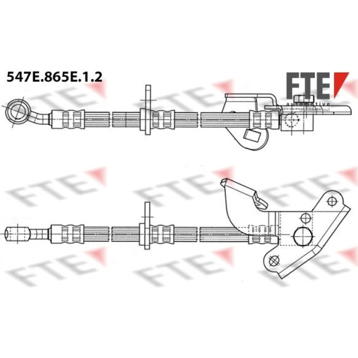 FTE 9240981 Bremsschlauch FTE 9240981 Bremsschlauch