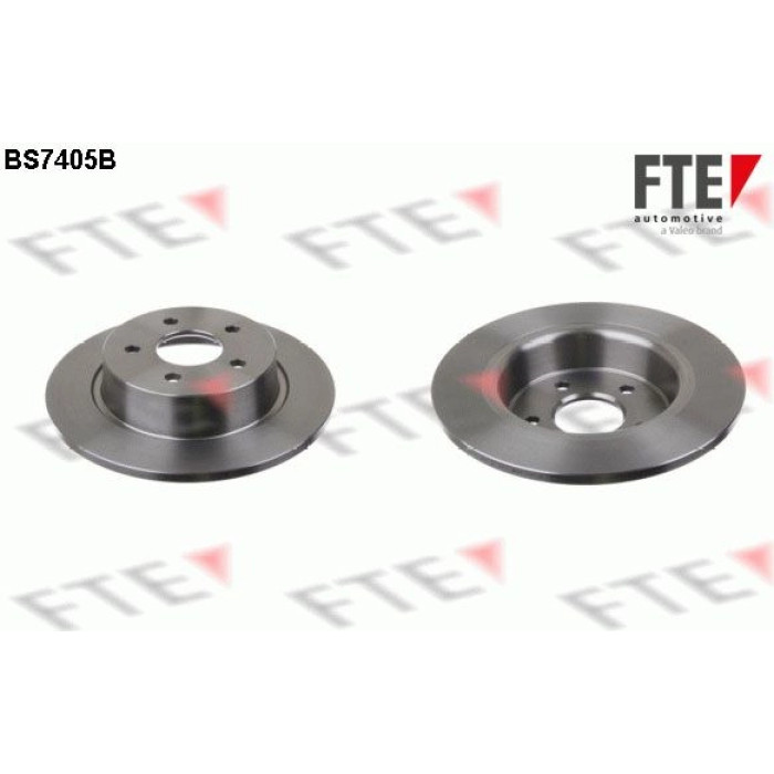 FTE 9082086 Bremsscheibe COATED RANGE