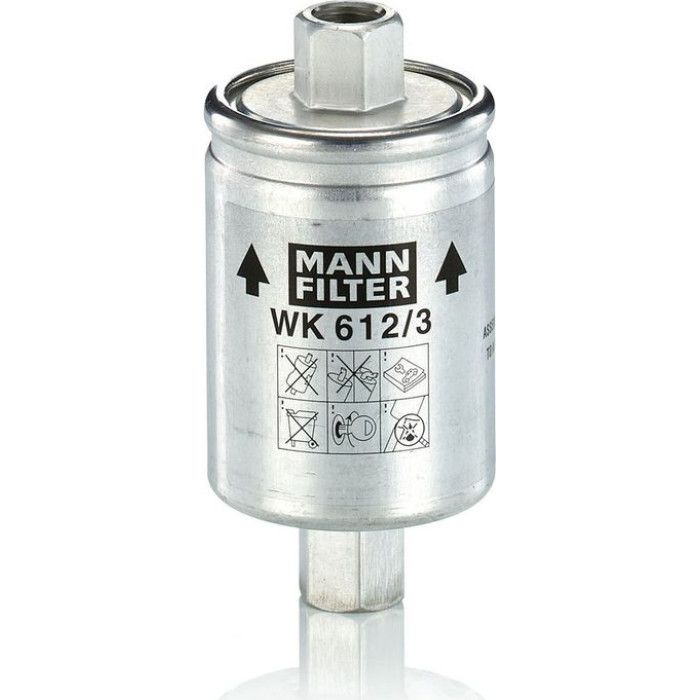 Mann-Filter WK 612/3 Kraftstofffilter Mann-Filter WK 612/3 Kraftstofffilter