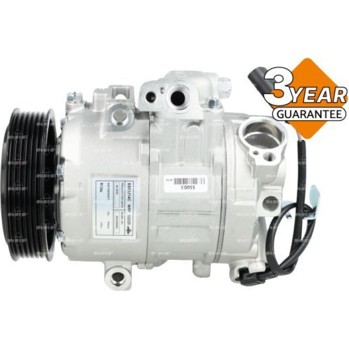 NRF 32225 Kompressor, Klimaanlage mit PAG Kompressoröl EASY FIT NRF 32225 Kompressor, Klimaanlage mit PAG Kompressoröl EASY FIT