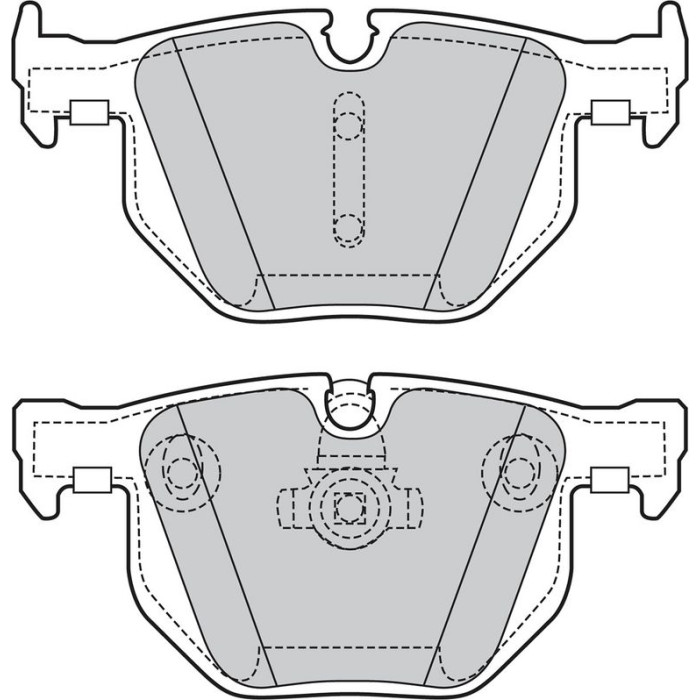 Valeo 598754 Bremsbelagsatz, Scheibenbremse