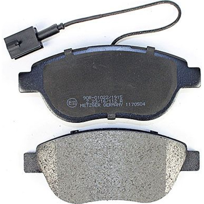 Metzger 1170504 Bremsbelagsatz, Scheibenbremse
