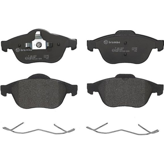 Brembo P 68 032 Bremsbelagsatz, Scheibenbremse PRIME LINE Brembo P 68 032 Bremsbelagsatz, Scheibenbremse PRIME LINE