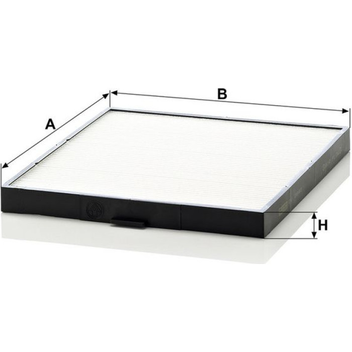 MANN-FILTER CU 2640 Innenraumfilter, Partikelfilter MANN-FILTER CU 2640 Innenraumfilter, Partikelfilter