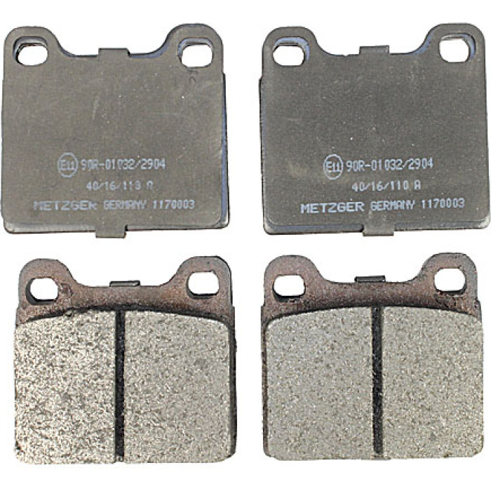 Metzger 1170003 Bremsbelagsatz, Scheibenbremse Metzger 1170003 Bremsbelagsatz, Scheibenbremse