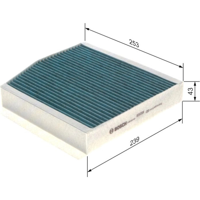 BOSCH 0 986 628 545 Innenraumfilter FILTER+ BOSCH 0 986 628 545 Innenraumfilter FILTER+