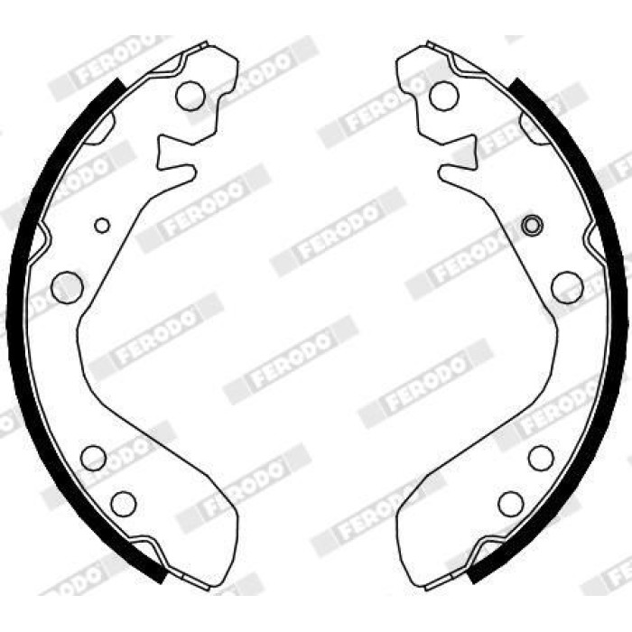 Ferodo FSB689 Bremsbackensatz PREMIER