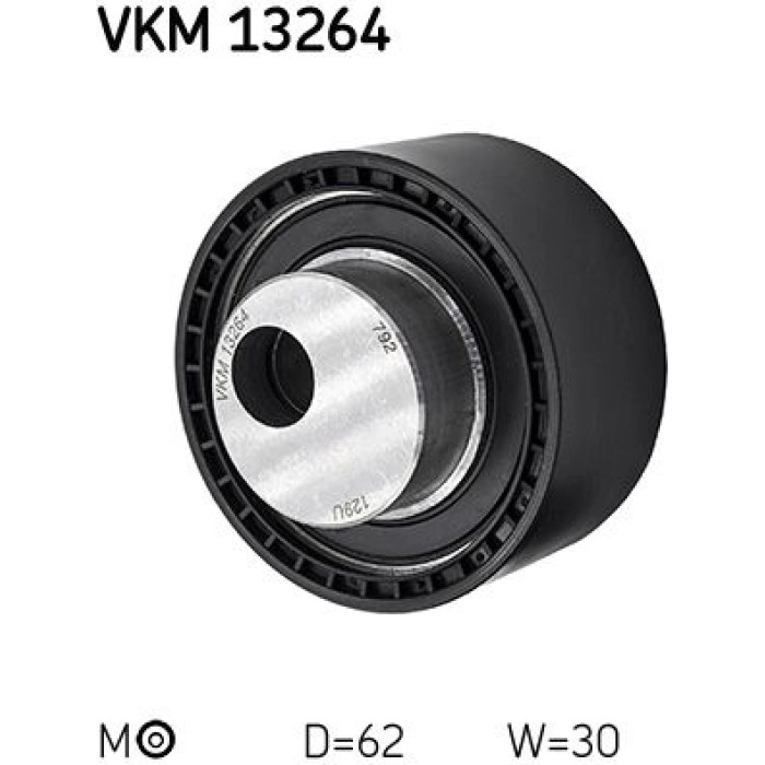 SKF VKM 13264 Spannrolle, Zahnriemen SKF VKM 13264 Spannrolle, Zahnriemen