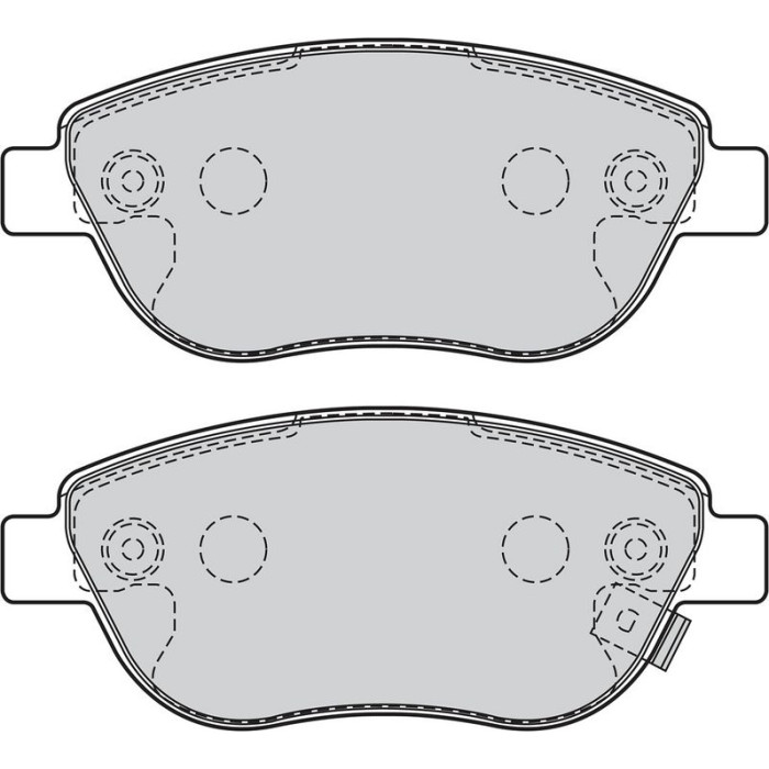 Valeo 302069 Bremsbelagsatz, Scheibenbremse ESSENTIAL