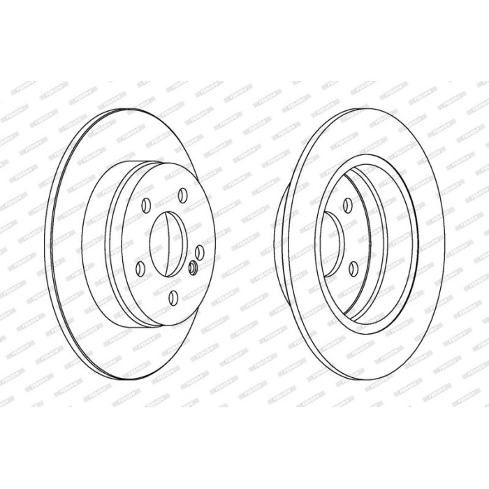 Ferodo DDF1689C Bremsscheibe PREMIER Ferodo DDF1689C Bremsscheibe PREMIER
