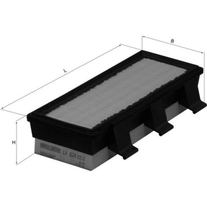 Knecht LX 824 Luftfilter Knecht LX 824 Luftfilter
