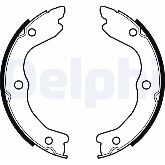 Delphi LS2038 Bremsbackensatz, Feststellbremse