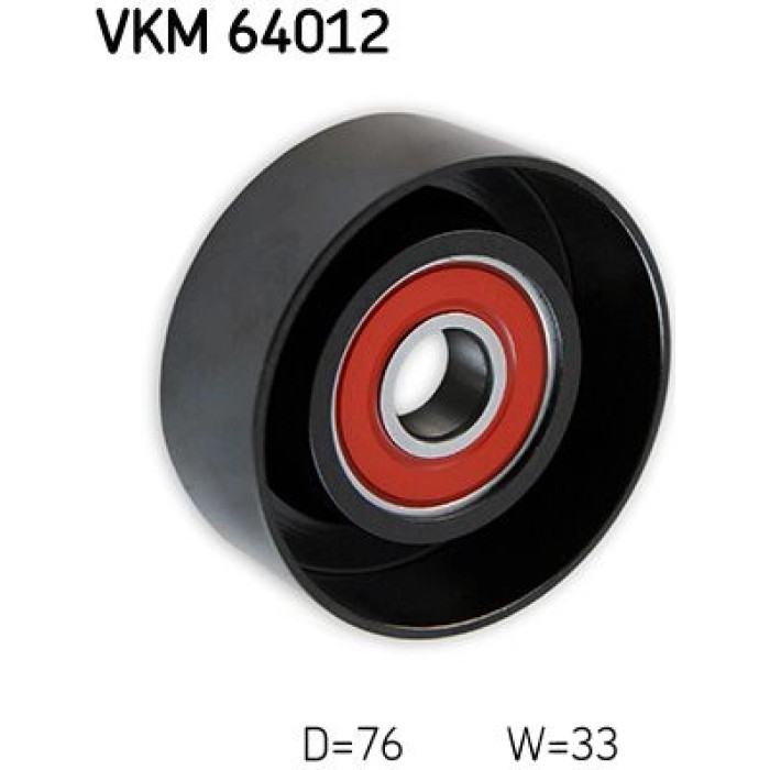 SKF VKM 64012 Umlenkrolle/Führungsrolle, Keilrippenriemen SKF VKM 64012 Umlenkrolle/Führungsrolle, Keilrippenriemen