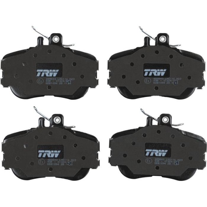 TRW GDB1094 Bremsbelagsatz, Scheibenbremse COTEC