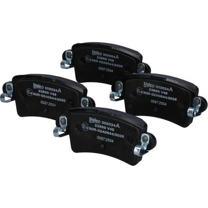 Valeo 302034A Bremsbelagsatz, Scheibenbremse EXPERT Valeo 302034A Bremsbelagsatz, Scheibenbremse EXPERT