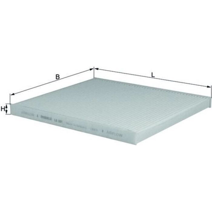 Knecht LA 301 Filter, Innenraumluft Knecht LA 301 Filter, Innenraumluft