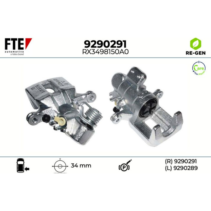 FTE 9290291 Bremssattel FTE 9290291 Bremssattel