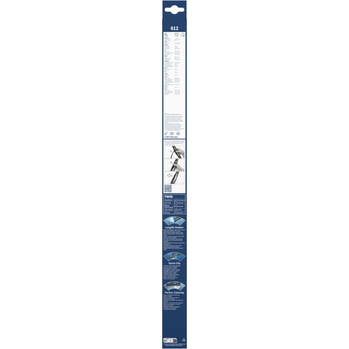 BOSCH 612 Scheibenwischer Twin 3 397 010 413 BOSCH 612 Scheibenwischer Twin 3 397 010 413