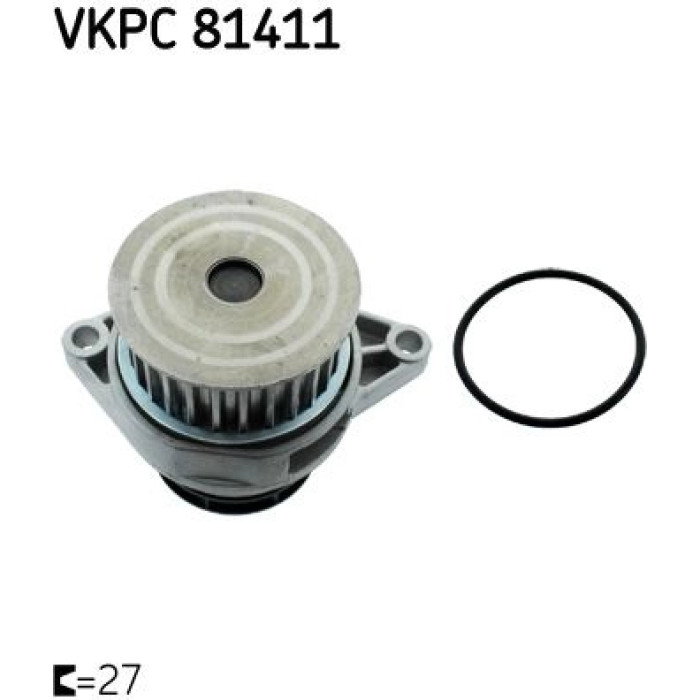 SKF VKPC 81411 Wasserpumpe Aquamax