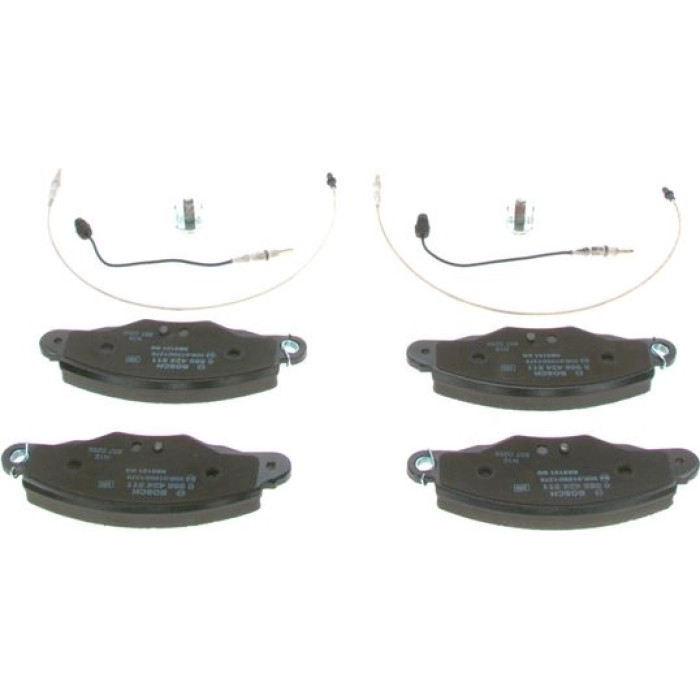BOSCH 0 986 424 511 Bremsbelagsatz, Scheibenbremse BOSCH 0 986 424 511 Bremsbelagsatz, Scheibenbremse
