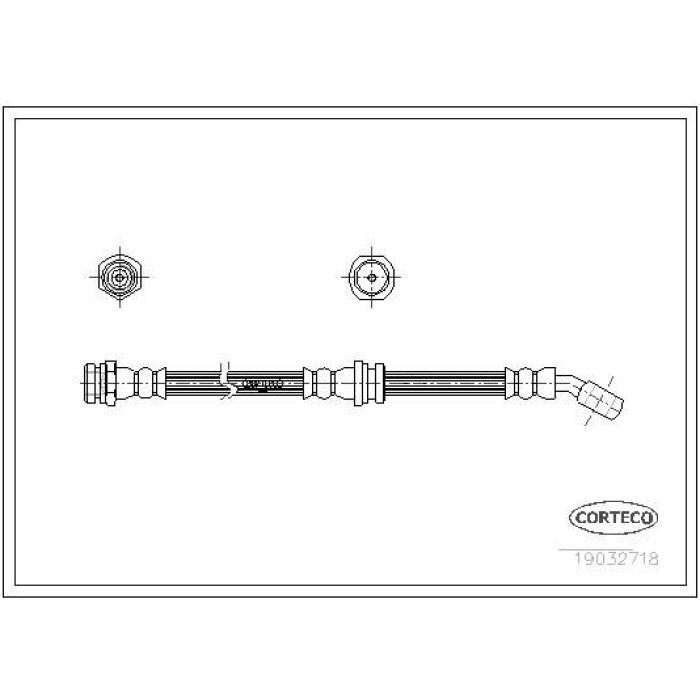 Corteco 19032718 Bremsschlauch