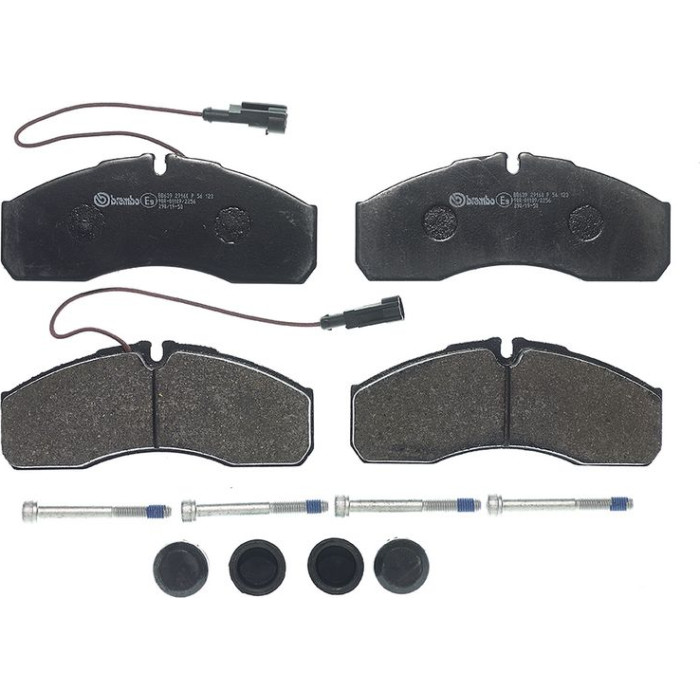 Brembo P 56 123 Bremsbelagsatz, Scheibenbremse PRIME LINE Brembo P 56 123 Bremsbelagsatz, Scheibenbremse PRIME LINE
