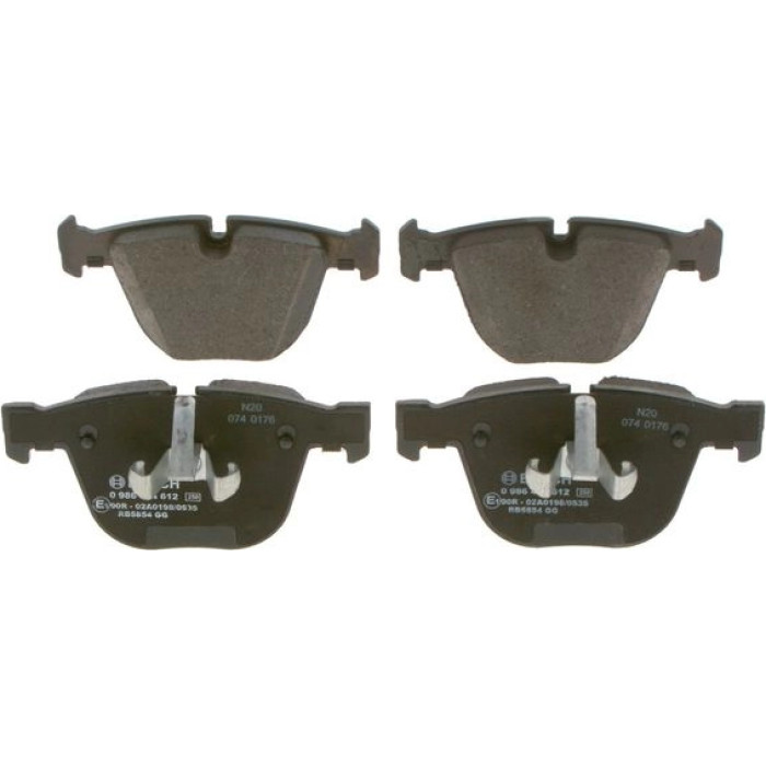 BOSCH 0 986 424 612 Bremsbelagsatz, Scheibenbremse BOSCH 0 986 424 612 Bremsbelagsatz, Scheibenbremse