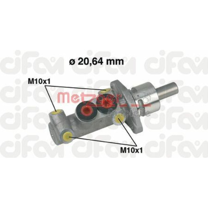 Metzger 202-277 Hauptbremszylinder CIFAM Metzger 202-277 Hauptbremszylinder CIFAM