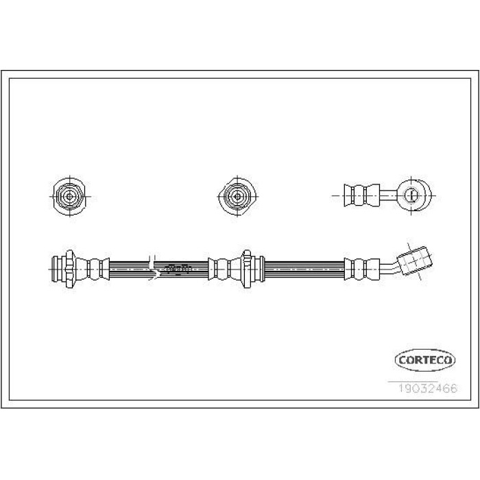 Corteco 19032466 Bremsschlauch
