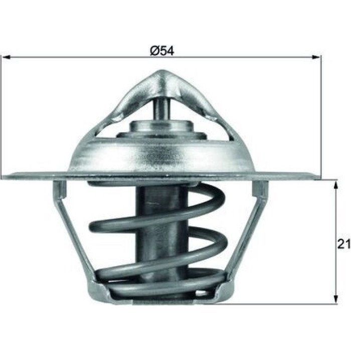 Mahle TX 112 83D Thermostat, Kühlmittel BEHR Mahle TX 112 83D Thermostat, Kühlmittel BEHR