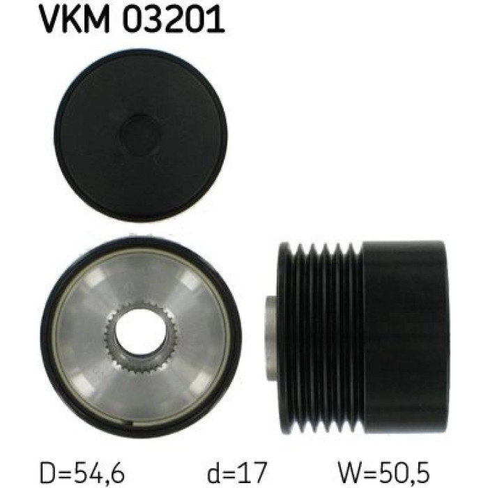 SKF VKM 03201 Generatorfreilauf SKF VKM 03201 Generatorfreilauf