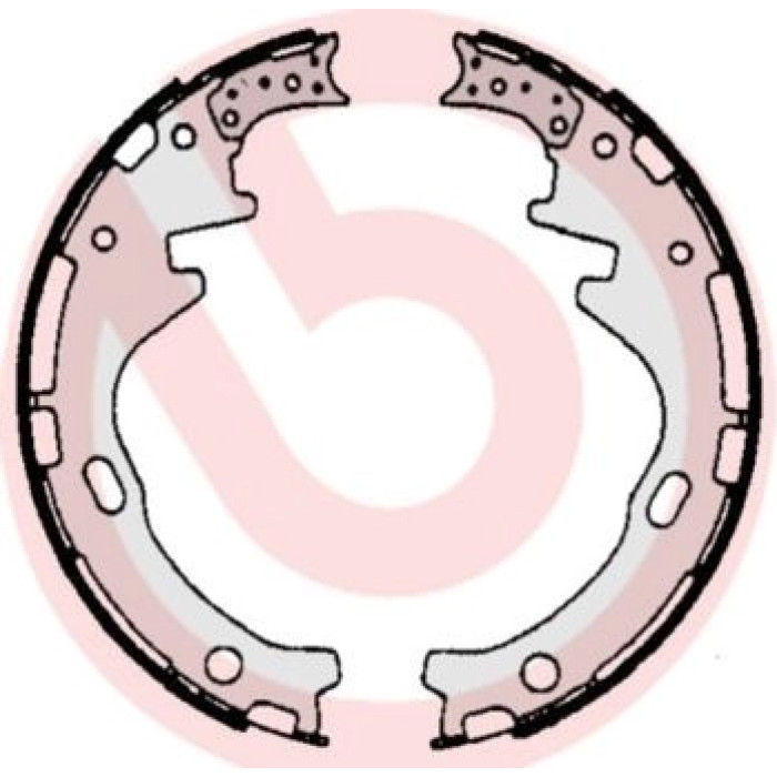 Brembo S 56 526 Bremsbackensatz ESSENTIAL LINE Brembo S 56 526 Bremsbackensatz ESSENTIAL LINE
