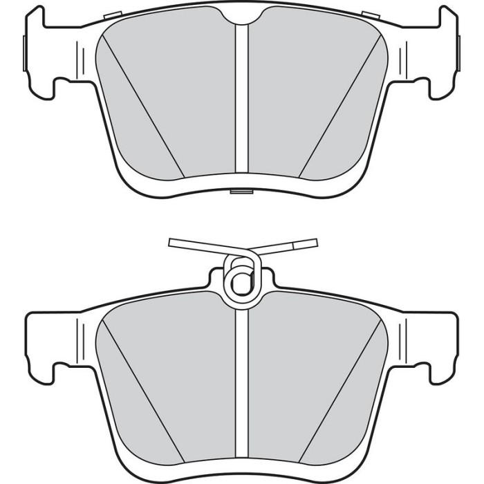Valeo 302952 Bremsbelagsatz, Scheibenbremse ESSENTIAL