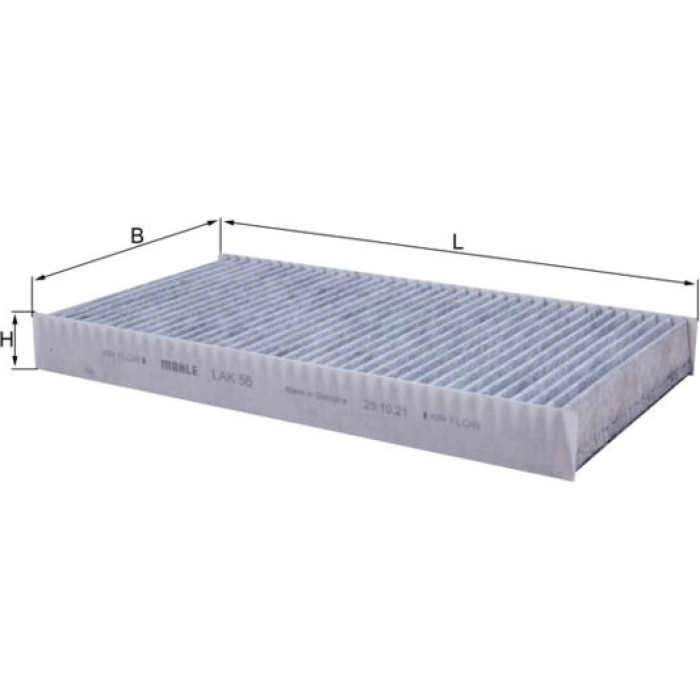 Filter, Innenraumluft LAK 56 Filter, Innenraumluft LAK 56