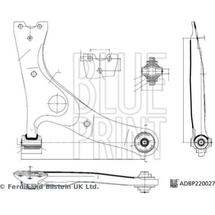 Blue Print ADBP860200 Lenker, Radaufhängung Blue Print ADBP860200 Lenker, Radaufhängung
